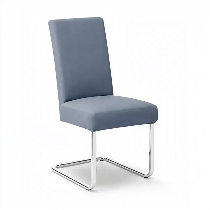housse de chaise en tissu angela anthracite vue 360°